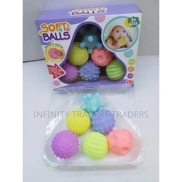 6 Pieces Colourful Soft Balls
