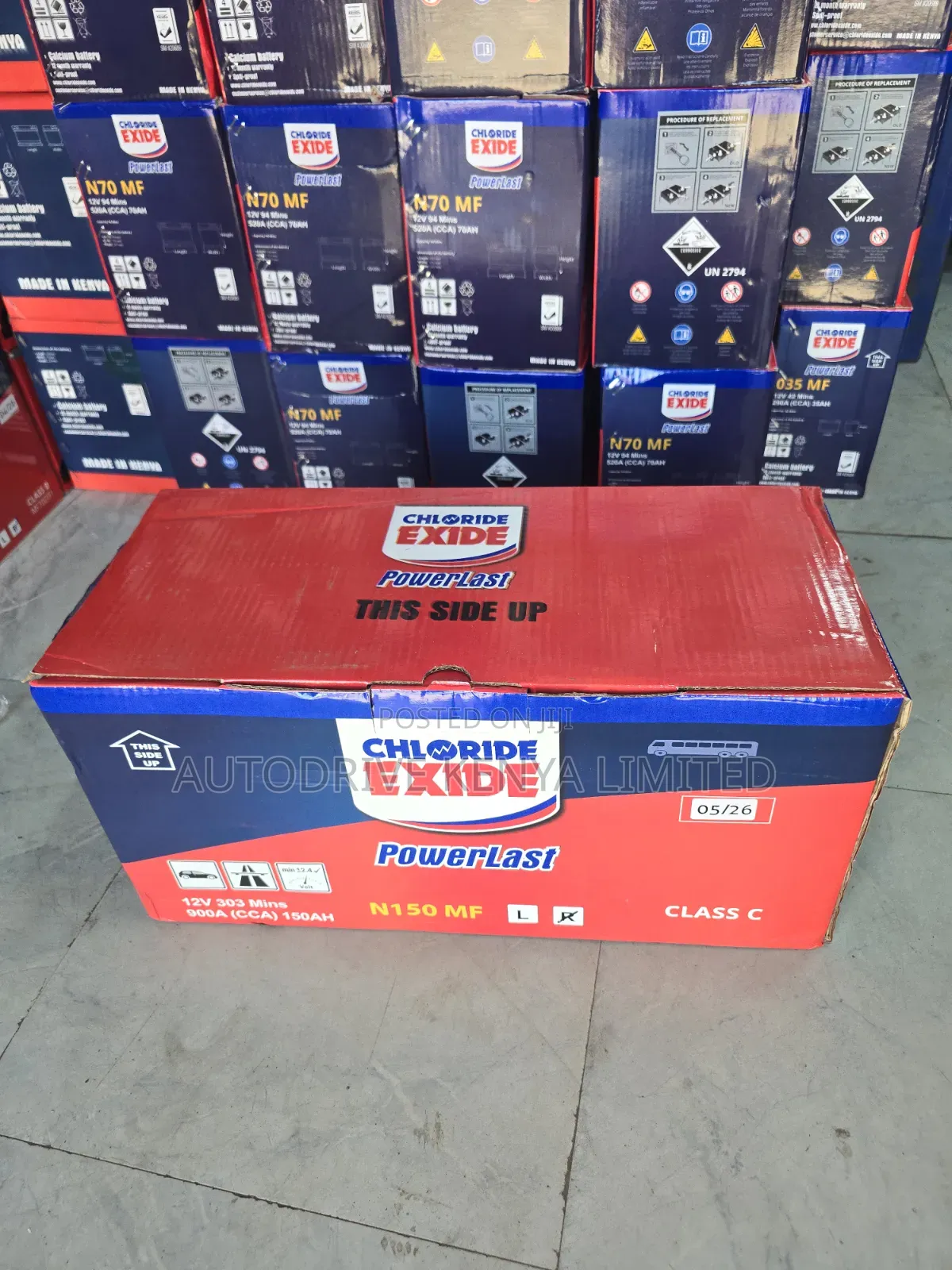 N150 Chloride Exide Powerlast