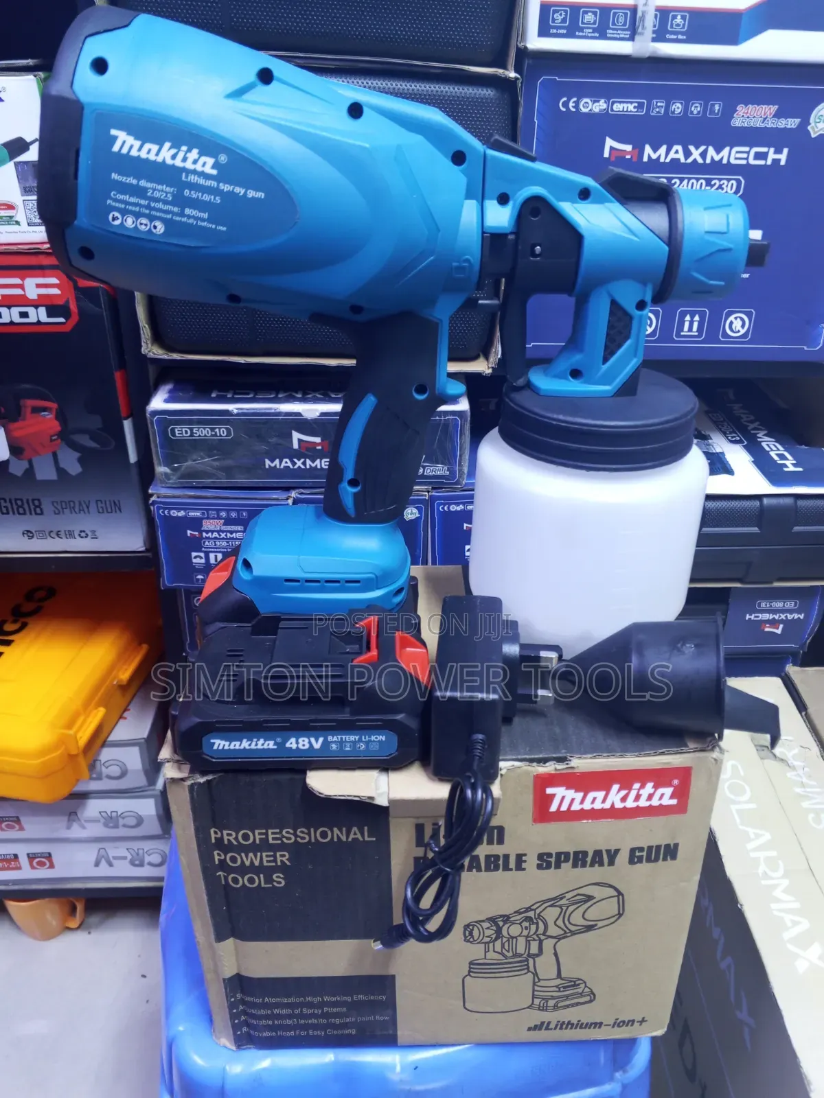 Rechargeable 48v Makita Cordless Spray Gun