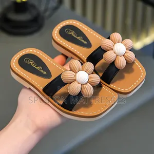 Girls' Open Sandals. Pink,Black White. Sizes 24-36. Free Delivery! 