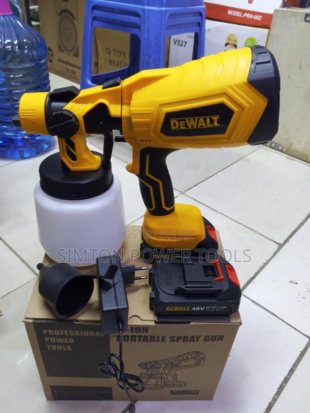 Dewalt Cordless Spray Gun Machine - main view