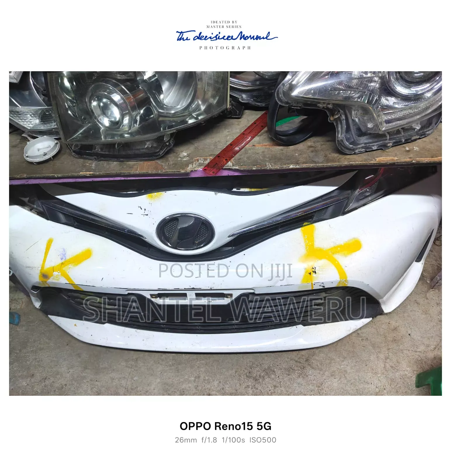 Vitz 2016 Front Bumper