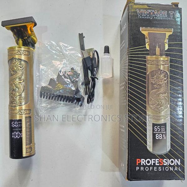 T9 Electric Hair Trimmer Rechargeable With Digital Display Screen