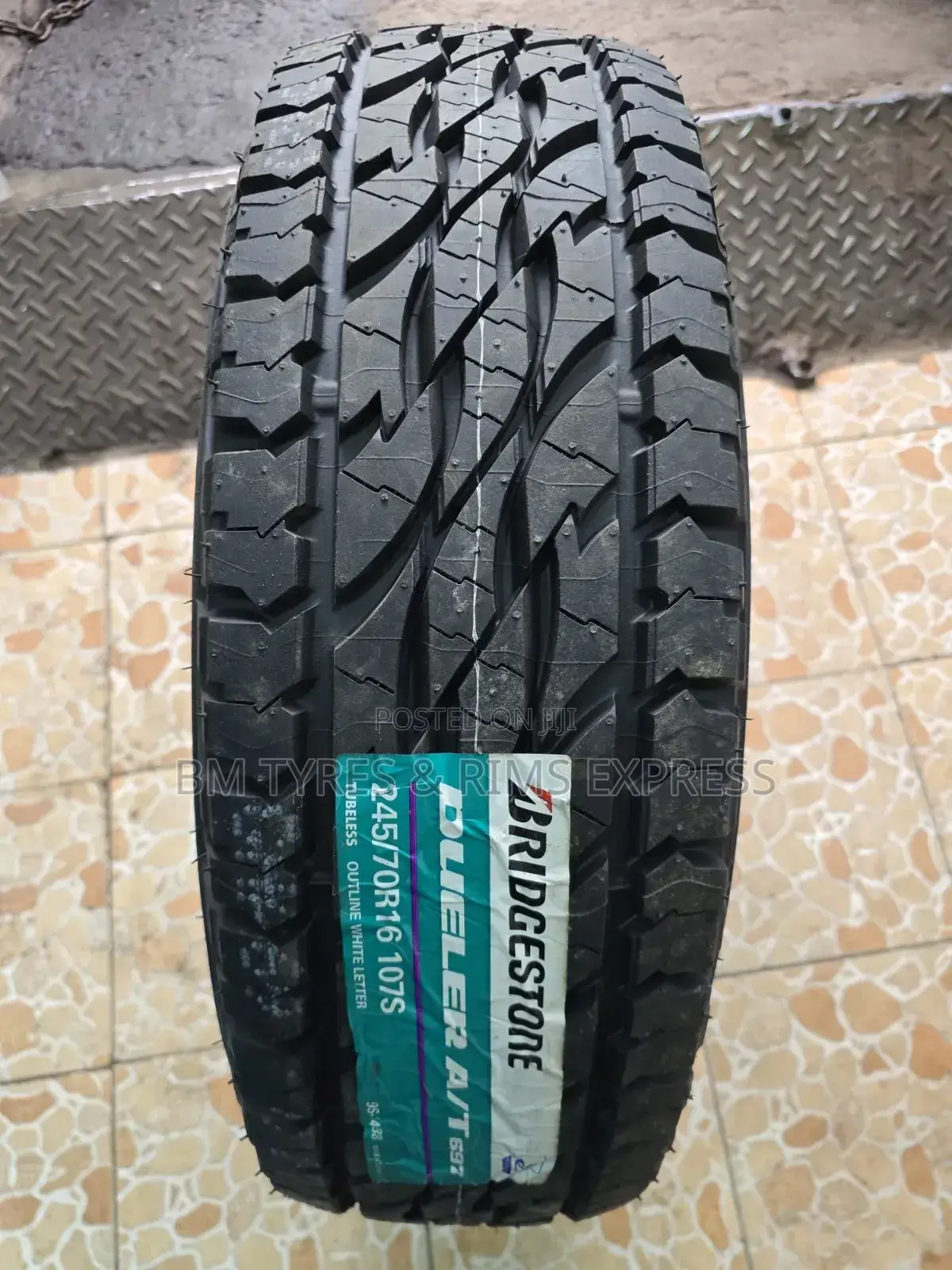 245 /70 R16 BRIDGESTONE Tyres (Japan) All Terrein.