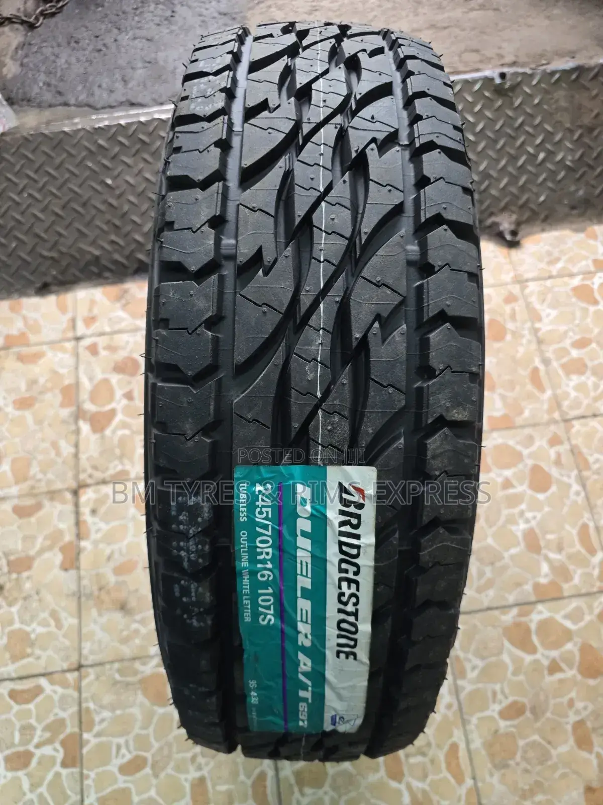 245 /70 R16 BRIDGESTONE Tyres (Japan) All Terrein.