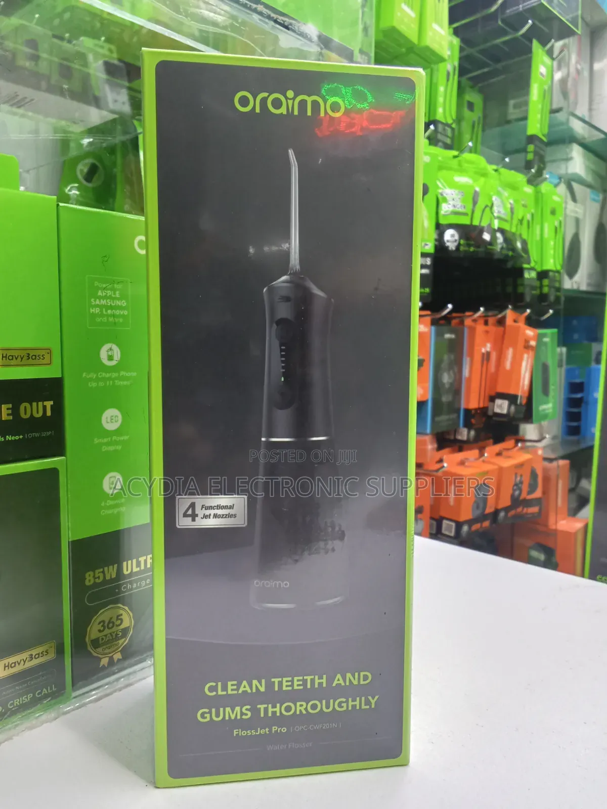Oraimo Flossjet Pro for Teeth and Gums Water Flosser
