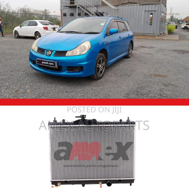 Radiator Nissan Tiida Wingroad 2006 Model