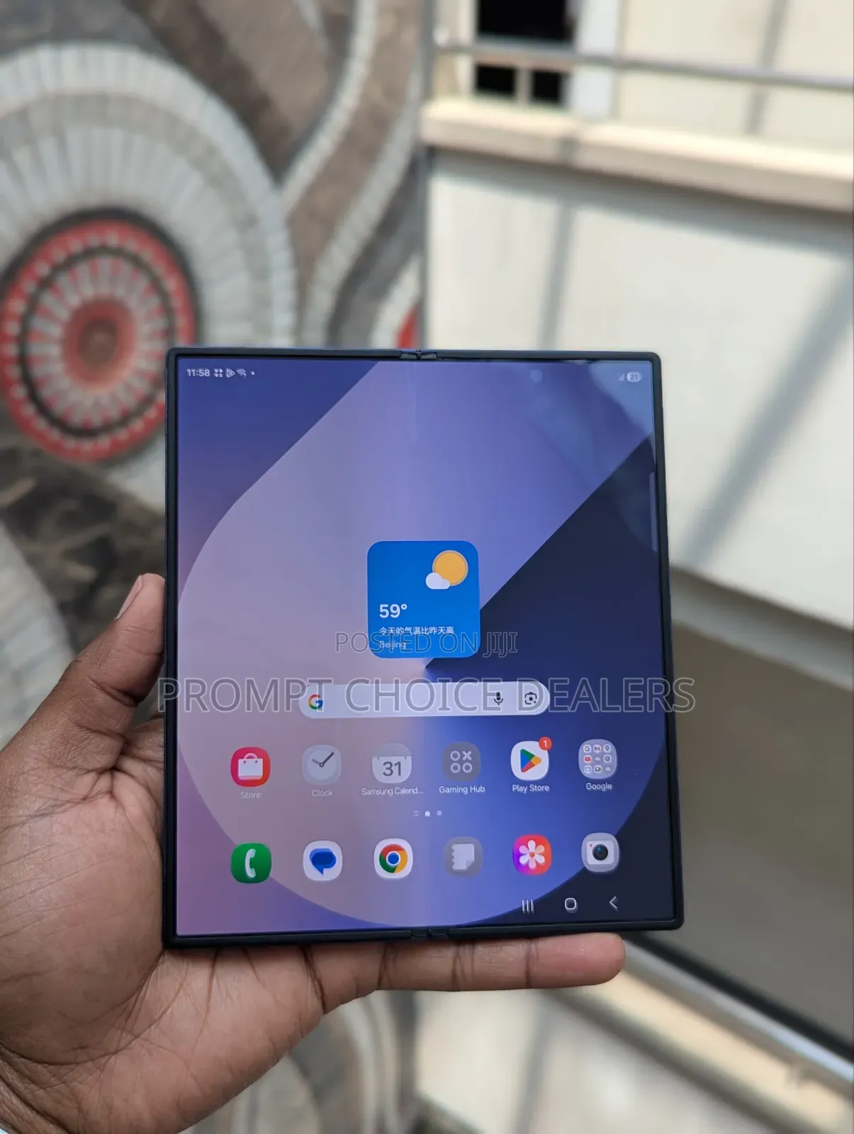 New Samsung Galaxy Z Fold6 256 GB Blue