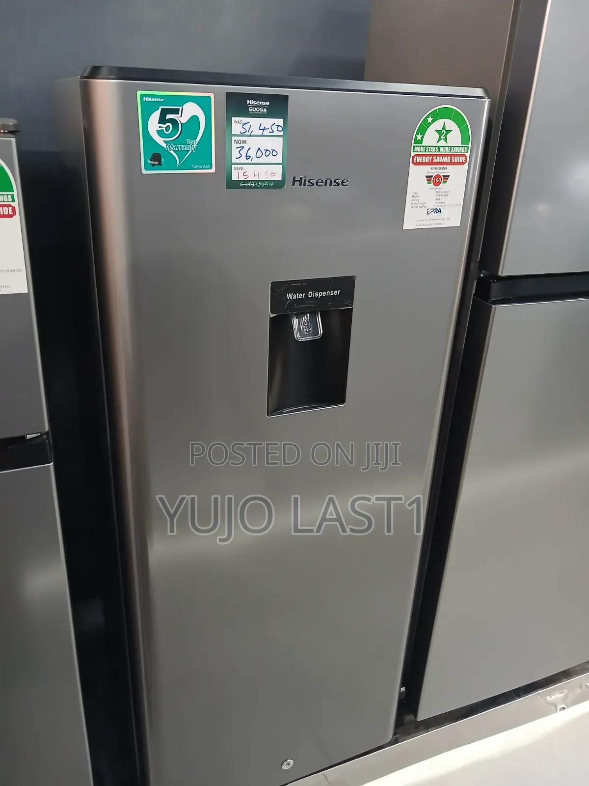 Hisense 176l Single Door Fridge Ref176dr