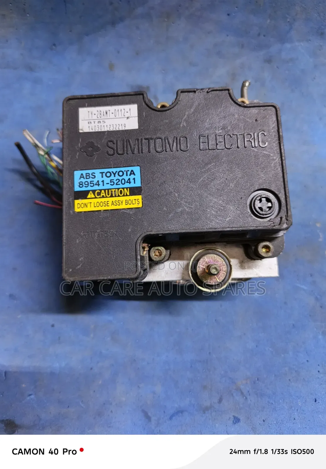 Abs Pump Toyota Vitz 2002