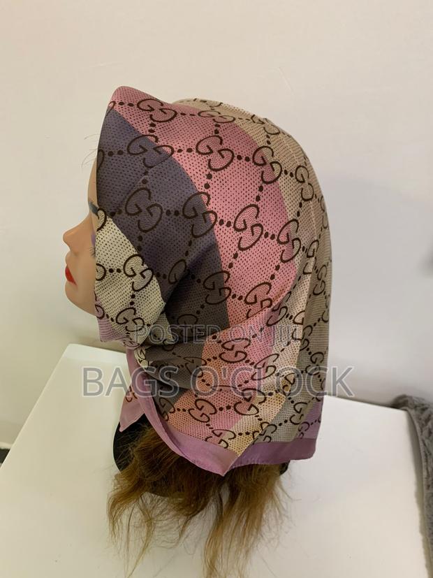 Premium Designer Silk Scarf Designer-Inspired Silk Square Scarf - thumbnail 11