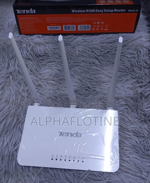 Stable and Fast Wifi Experience Tenda F-3 N300 Router - main view