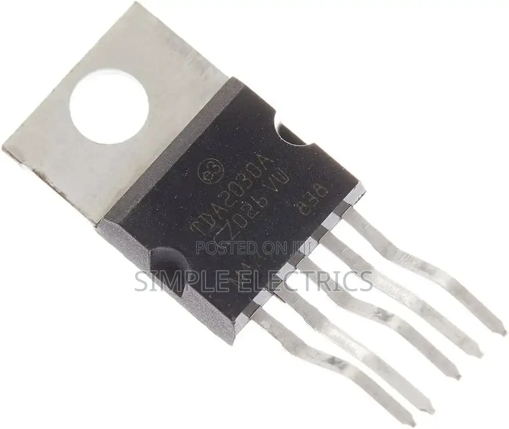 Tda2030tda2030 Tda2030a Ic Amp Audio 18w Mono Pentawatt5