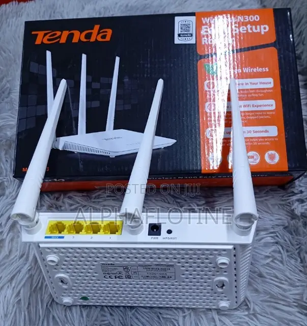 Small Home Wi-Fi Using Tenda F-3 N300 Router