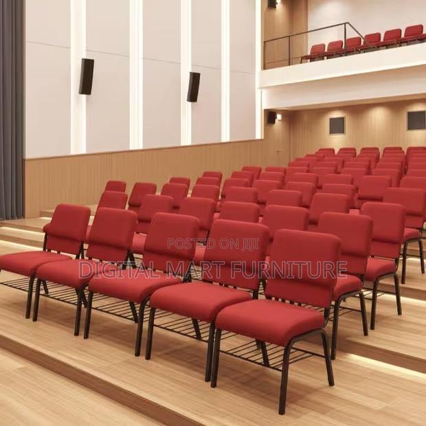 Office Chair;Stackable Armless Conference Chair - thumbnail 2