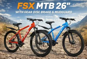 Adult Size 26 Bike With Front Rear Mudguards