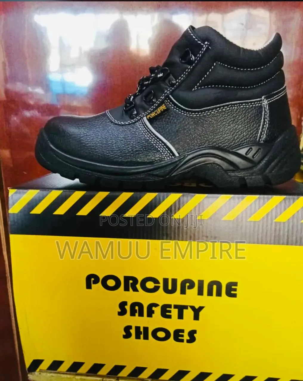 Porcupine Safety Boots.