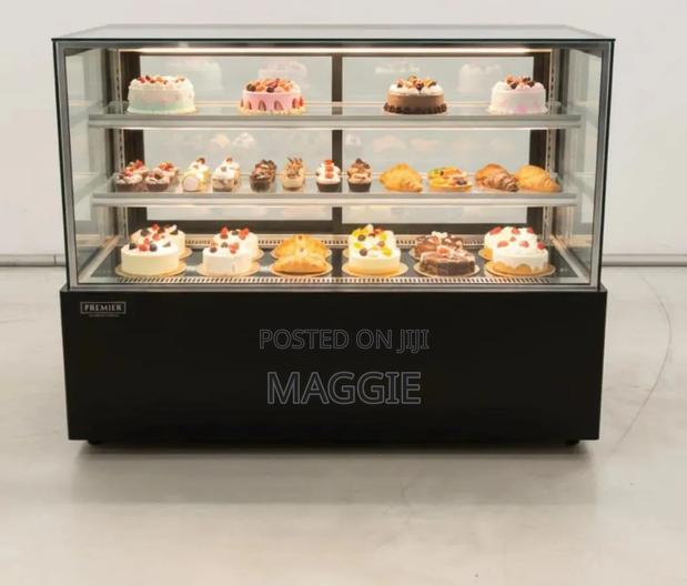 Cake Display 1.5m Black - main view