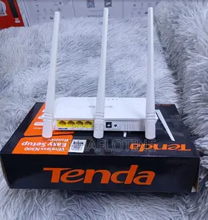 Tenda Wireless N300 Easy Setup Router 300mbps ,Model F-3