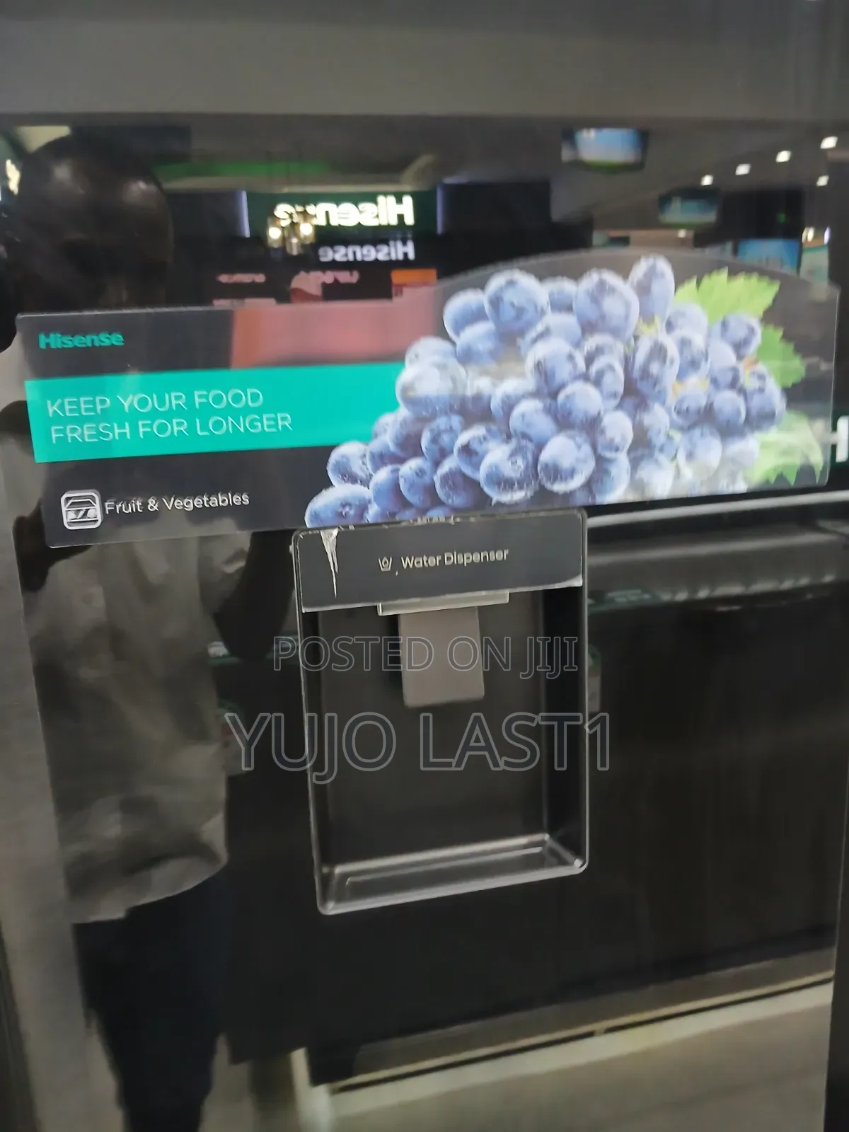 Hisense Ref558dr‐Bg 541l With Water Dispenser