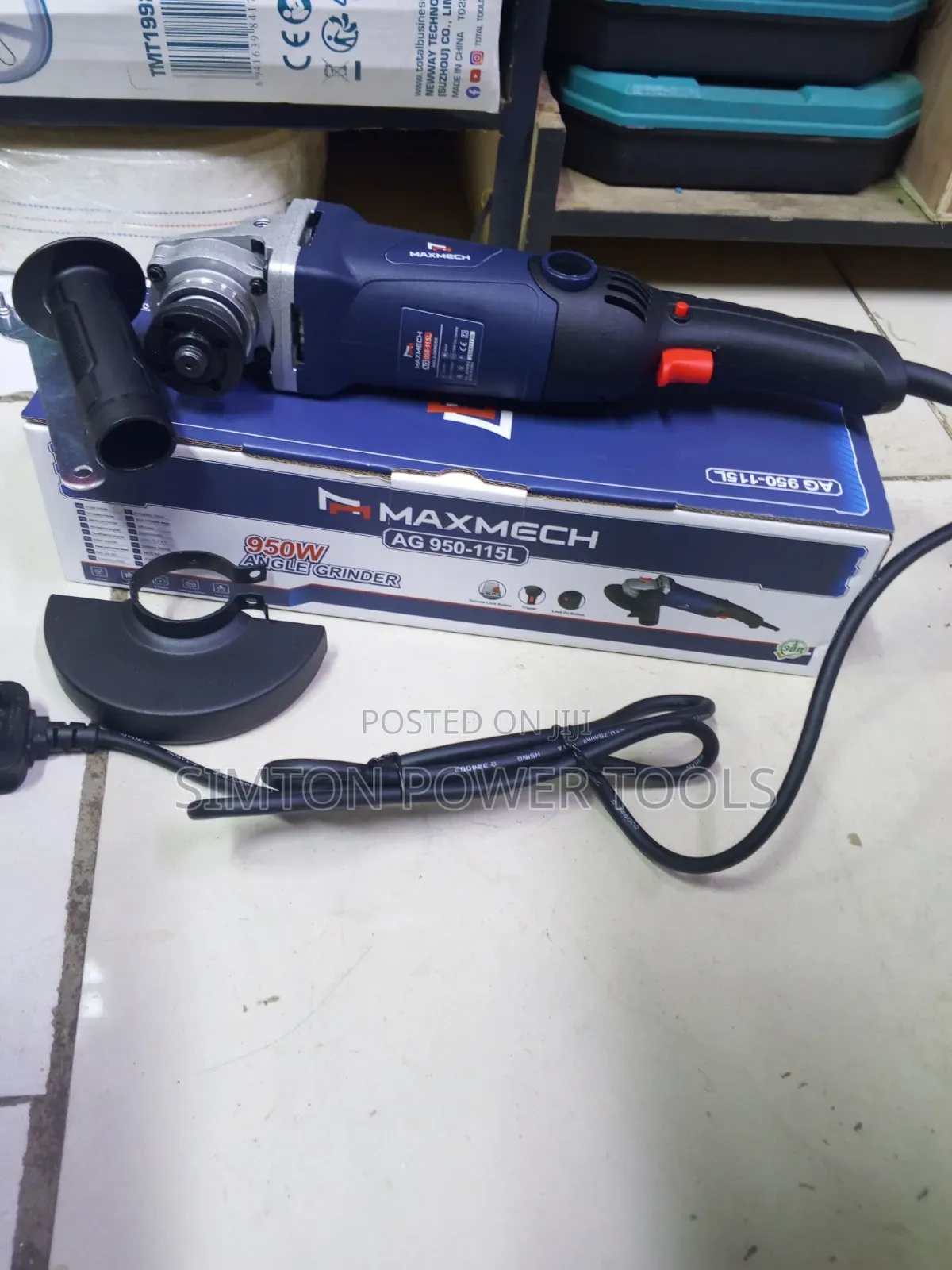 Maxmech Electric 4" Angle Grinder 950watts