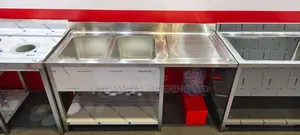 Commercial Stainless Steel Double Bowl Sinks