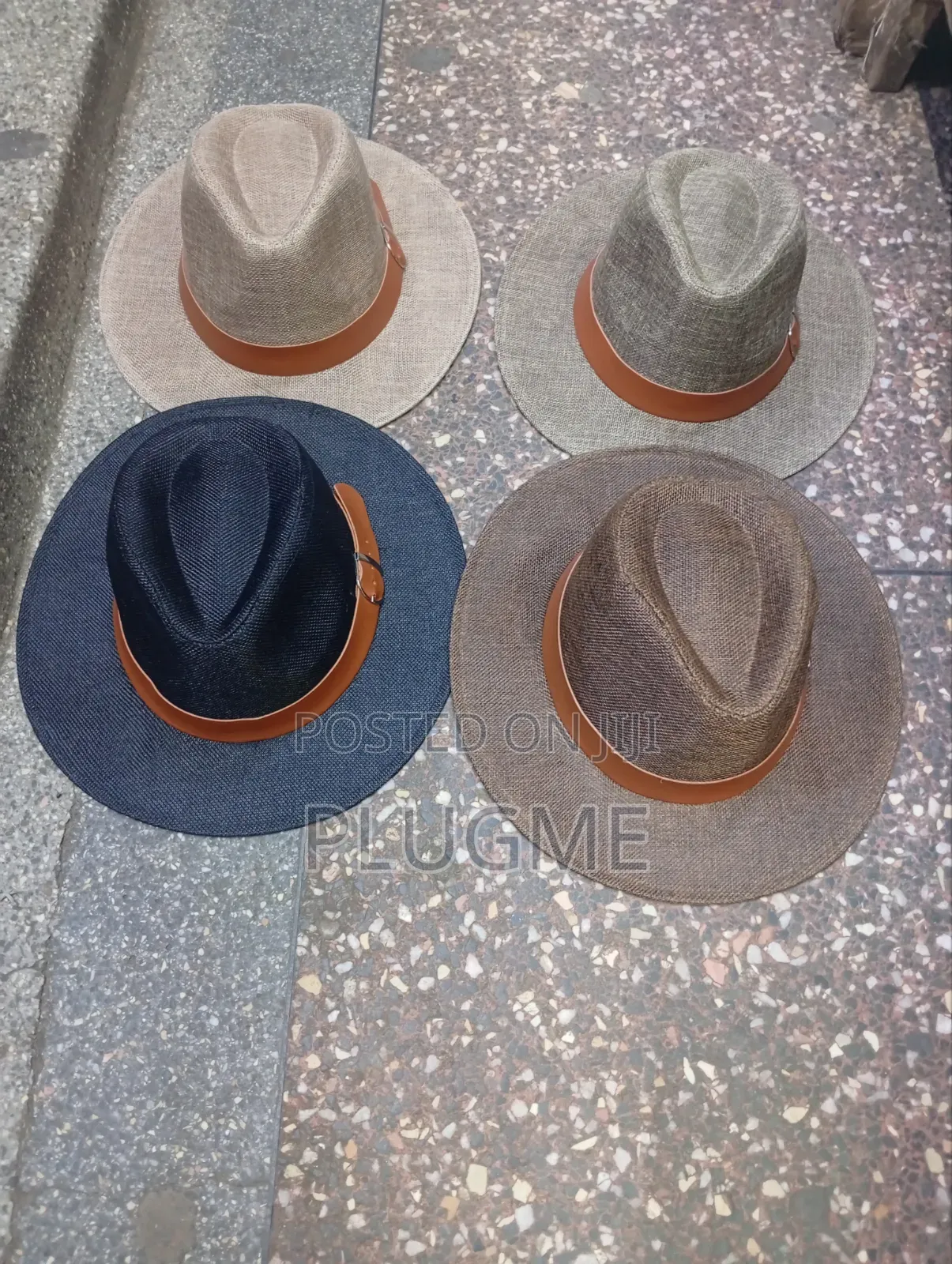 Wide Brim Straw Fedora Panama Style Fedora Hat