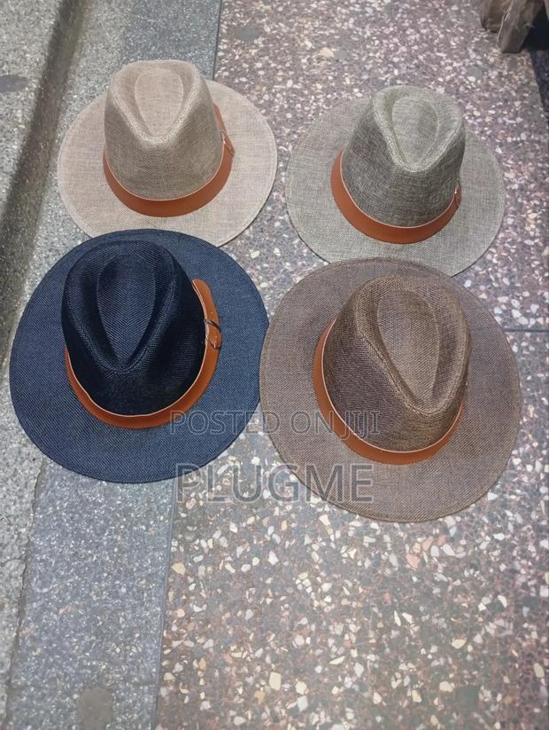 Wide Brim Straw Fedora Panama Style Fedora Hat