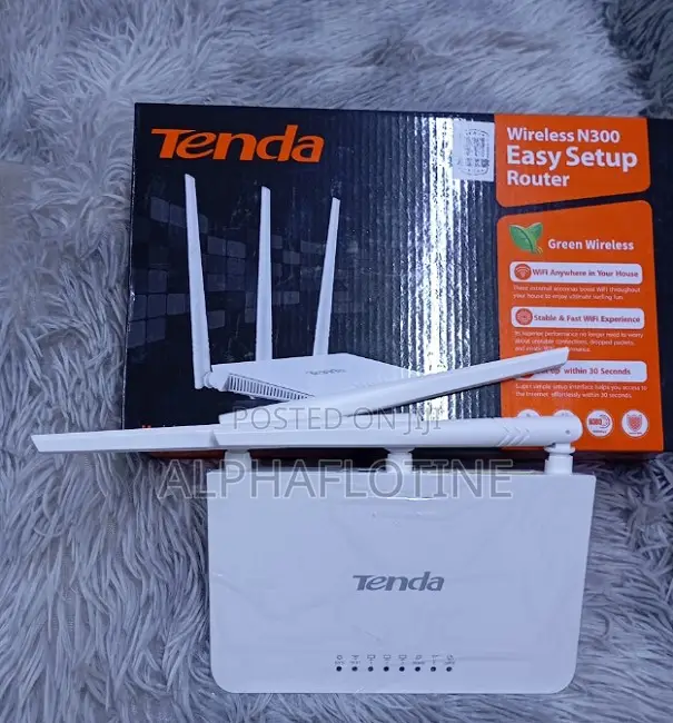 Brandnew Tenda F3 N300 300mbps Wireless Router