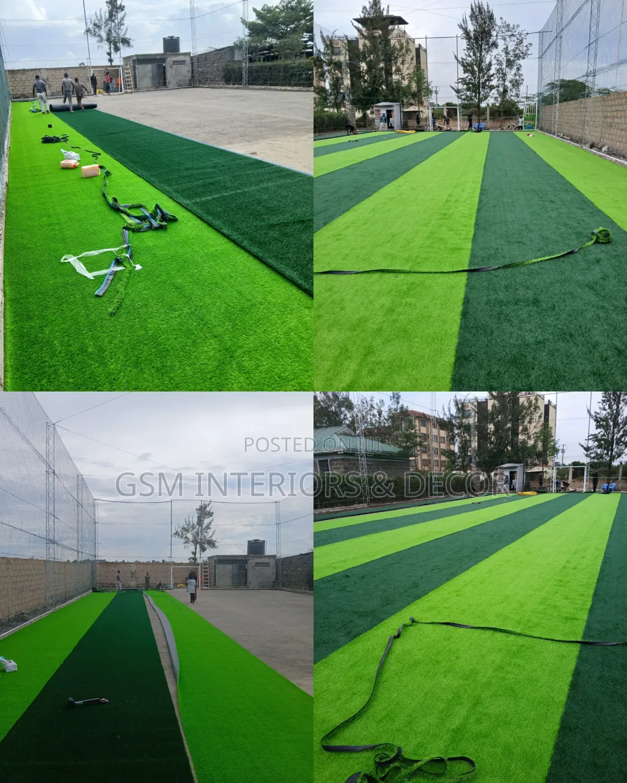Premium Football Grass Carpets for Rubber Infill