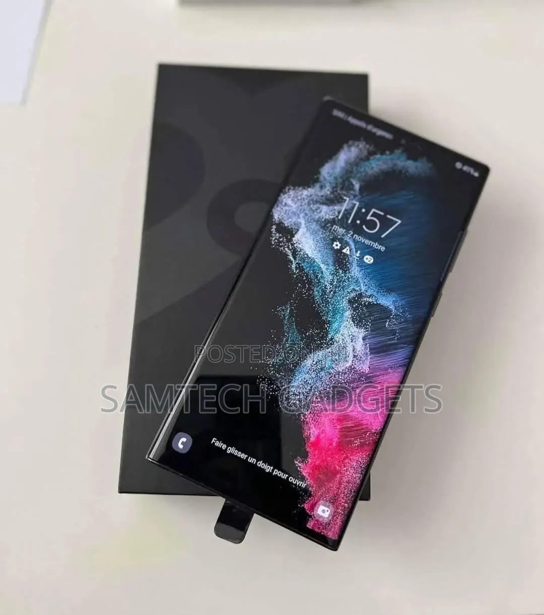 New Samsung Galaxy S22 Ultra 256 GB Black