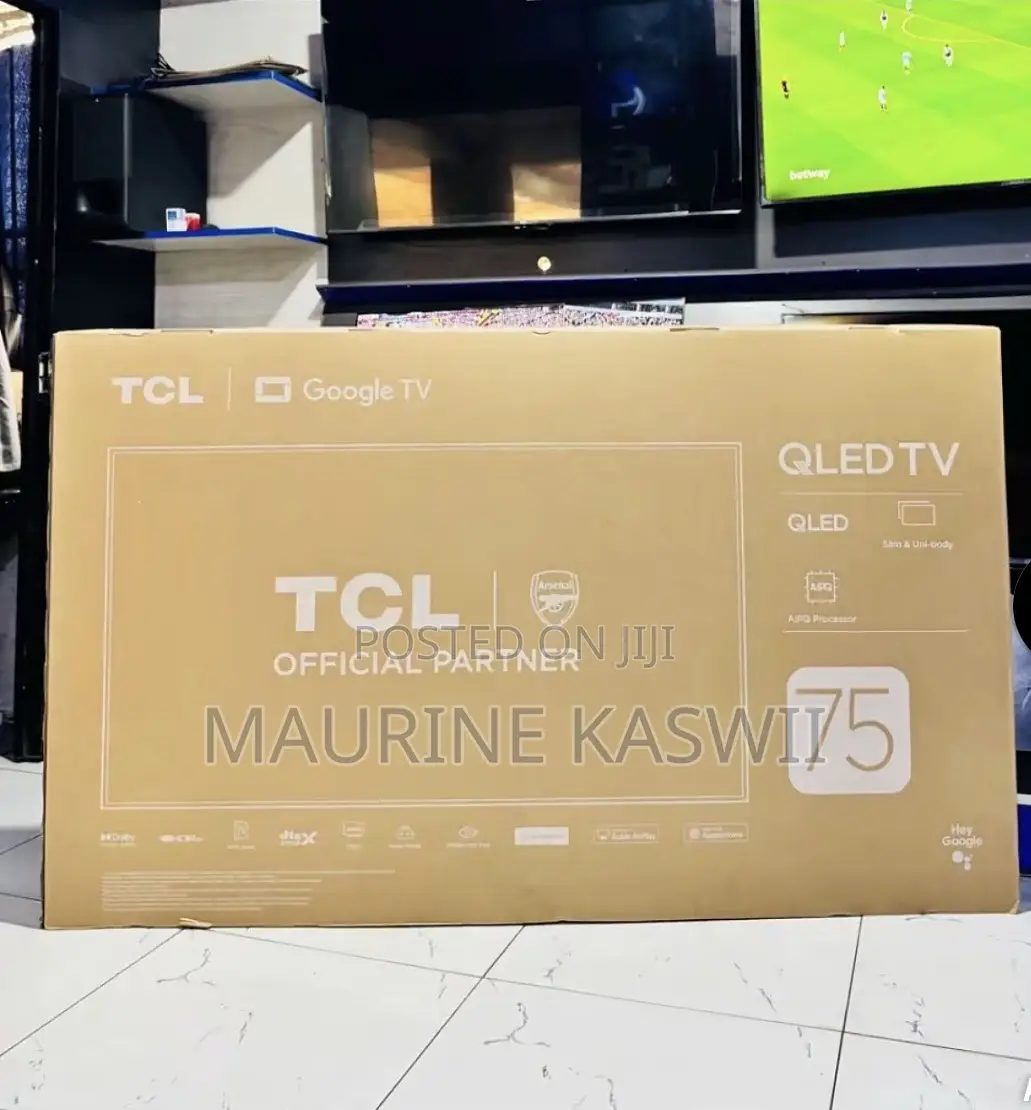 TCL 75” Inch T6c Google Tv -2026 Frameless