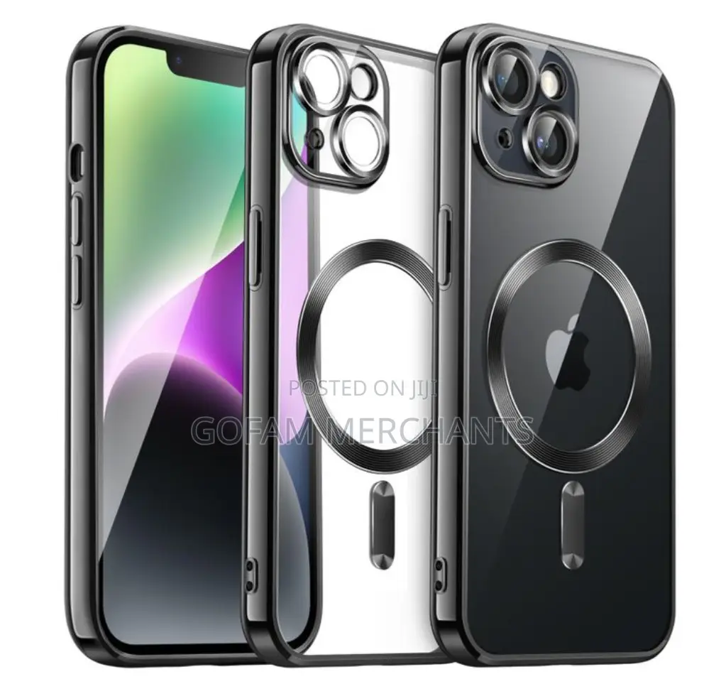 Clear Magsafe Case With Camera Lens Protector for iPhone 14 Plus