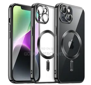 Clear Magsafe Case With Camera Lens Protector for iPhone 14 Plus