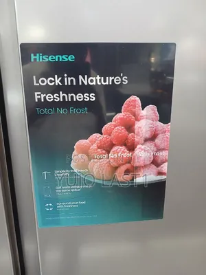 Hisense Ref441dr Side by Side Fridge 441l – Silver