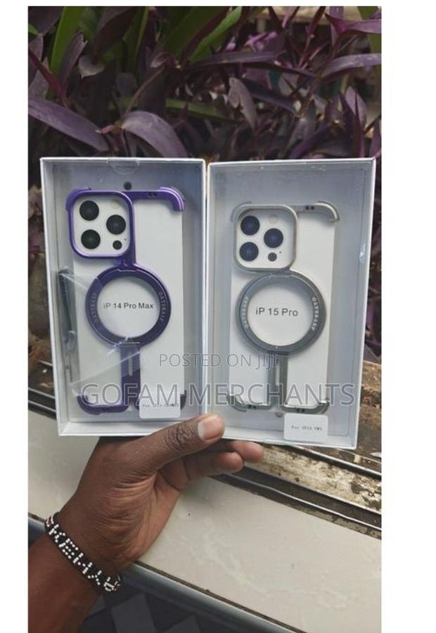 Clear/Purple iPhone 14 Pro Clear Case - thumbnail 2