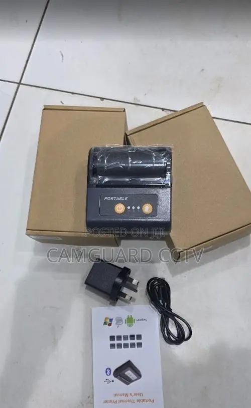 Wireless 80mm Thermal Pos Printer With Usb Charging