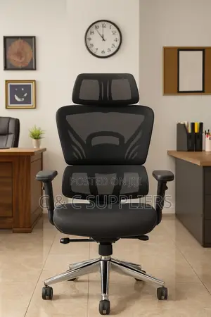 Modern Orthopedic Mesh Office Seat
