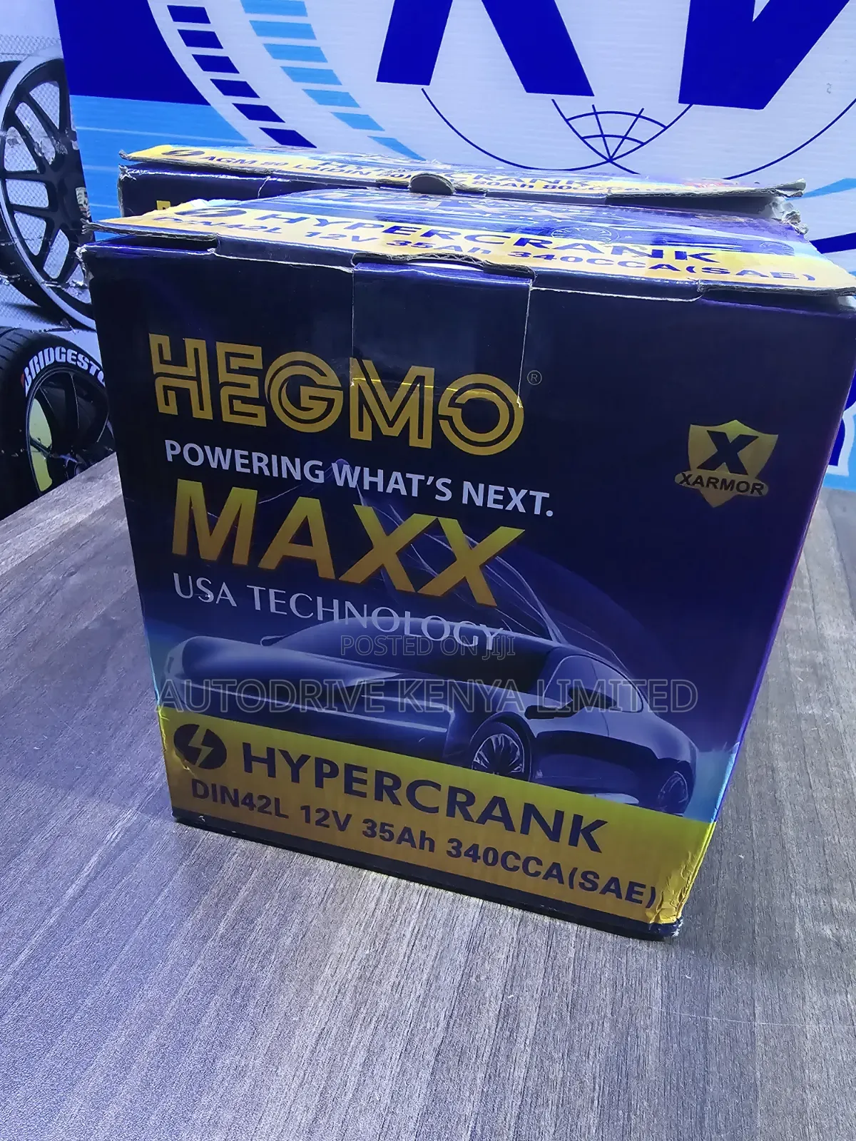 Din42 Hegmo Battery
