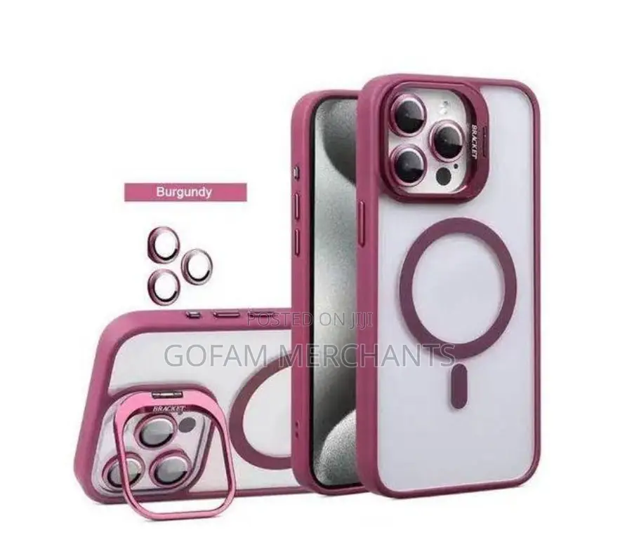Phone 13 Pro Magnetic Protective Phone Case - Pink
