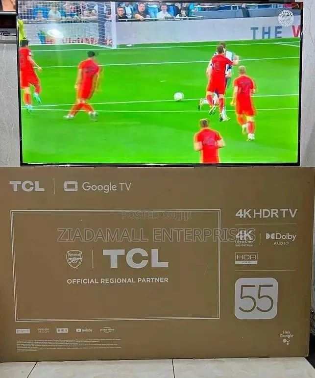 TCL 55” Uhd Android Tv – Cinematic Picture Smart Features