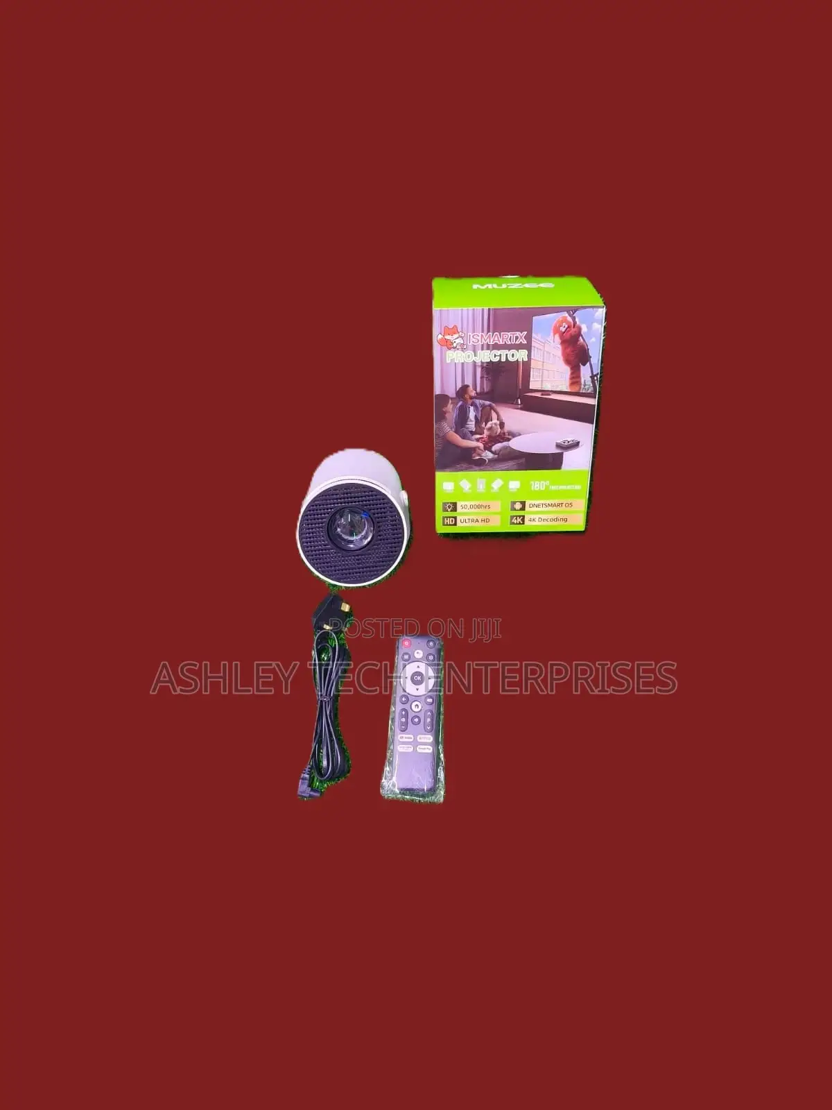 Hy320 Android Smart Projector. – Wireless Hd + Gaming Console