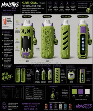Custom Monsties Vape Cases