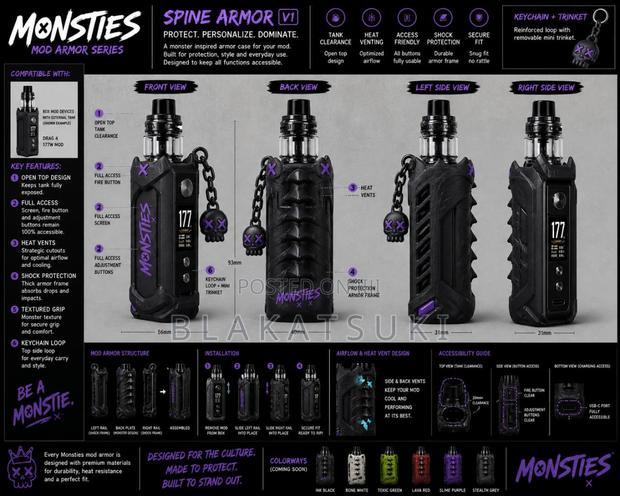 Custom Monsties Vape Cases - thumbnail 8