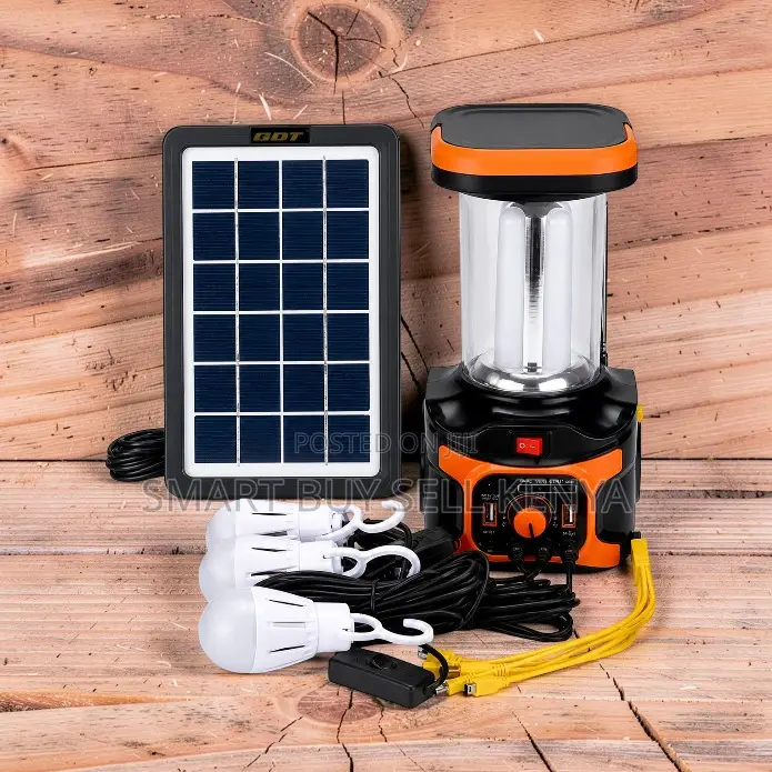 Dat-at 9016b User Friendly Home Solar Lighting Kit With Mp3 Player