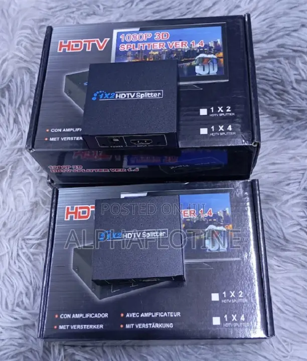 1 Hdmi Input Port to 2 Hdmi Output Ports Amlpifier