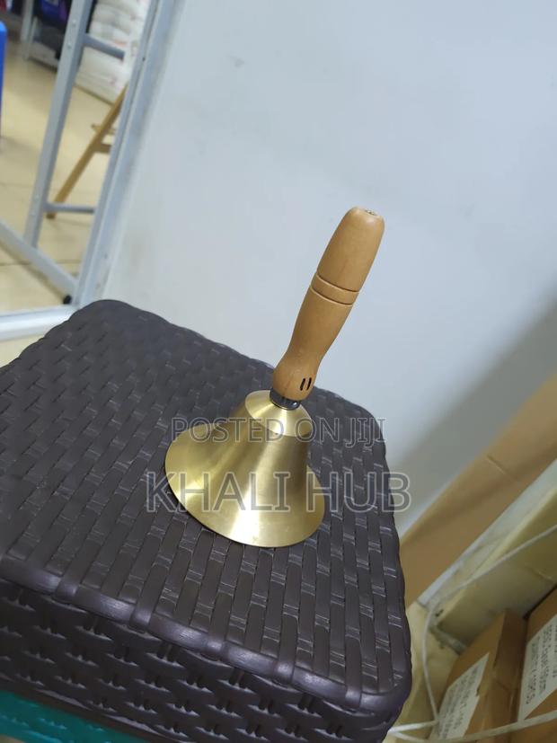 Hand School Bells Nairobi 11cm – Loud Durable Metal Bells