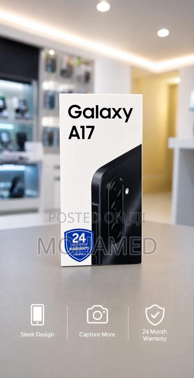 New Samsung Galaxy A17 5G 128 GB Black