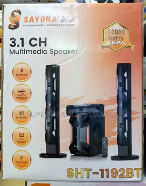 Sayona Tallboy 3.1 Channel 18000watts Output Power