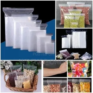 5*7cm, 100pcs Reusable Ziplock Bags